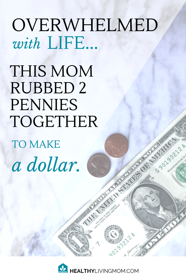The Jennifer Roskamp Story: Persevering Through Job Loss 7 Overwhelmed with life? She was too. This mom of nine took that overwhelm and did something with it. She rubbed 2 pennies together to make a dollar. #overwhelmedwithlife